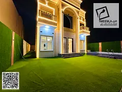 Classic design villa (with pool) in Ajman | Al Yasmin area | 5 bedrooms, majlis, 2 living rooms, mai