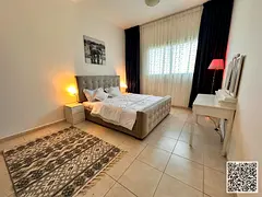 Luxury furnished one bedroom apartment for rent in Ajman - Corniche, first tenant, with parking, pri