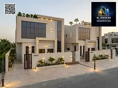 Modern villa design | Registration and ownership fees included | Close to Mohammed Bin Zayed Road an