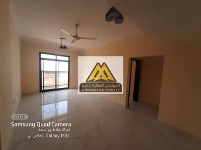 2 Bedroom + Living Hall Apartment for Annual Rent – Al Jurf 3, Ajman with Central AC