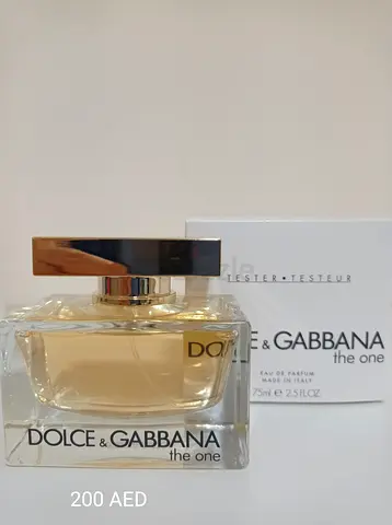 Dolce  Gabbana The One Eau de Parfum 75ml (Tester) - 200 AED