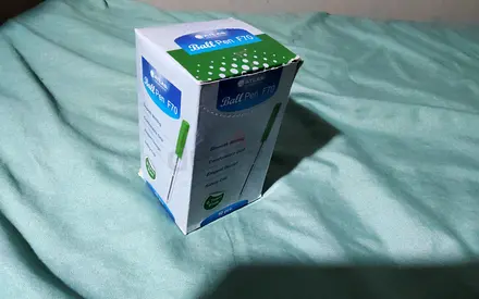 Ball pen F70 atlas  green colour