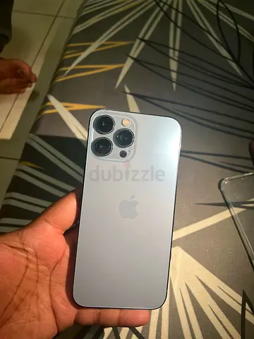 Apple iPhone 13 Pro Max  Seria Blue. 256gb orgnl battery water pack minor sacrtch  corner urgent sle