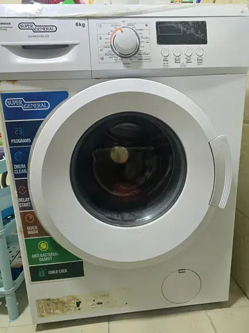Super General 6kg Fully Automatic Washing Machine  – Good Condition – Urgent Sale