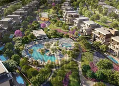 ELITE VILLA LIVING FACING POOL AND PARK