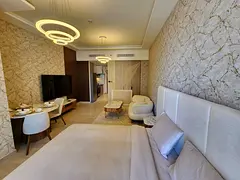 Luxury Italian‑Furnished Studio with parking