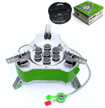 BRS-71 9800W Power Portable Outdoor Camping Stove Gas Cooking Picnic Gas Stove Butane Gas Furnace