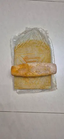 Stone hand grinder (mortar and pestle) set