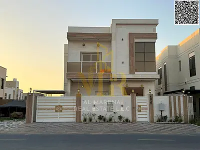 🌟 Modern villa for sale in Al Zahia, prime location and great value, including electricity and water 🌟