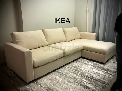 As good as new IKEA vimle sofabed with storage