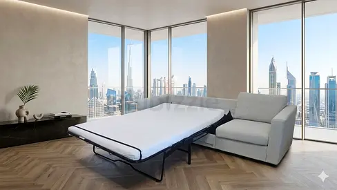 Ikea vimle three seater sofa bed with mattress