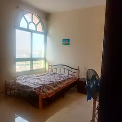 Furnished Room with separate Refrigerator available for couples,single bachelor Lady in shabiya 11