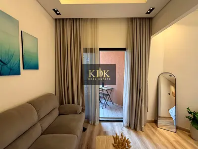 Furnished Studio | Pool & Park Views | Balcony | Diamond Views II JVC