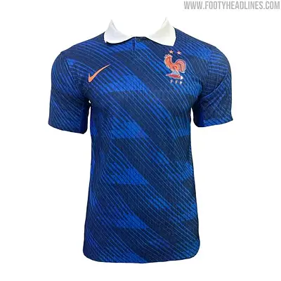 France National Team Blue Home Jersey
