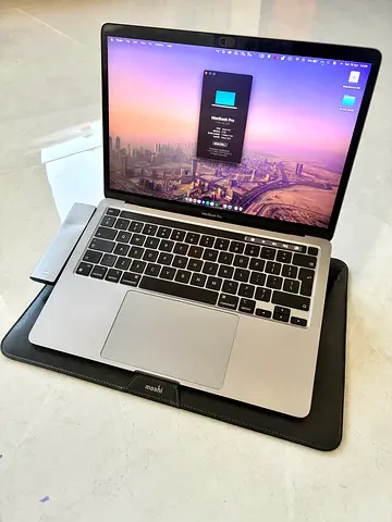 MacBook Pro 13-inch (Space Gray) - Perfect Condition with USB Hub and Elegant Sleeve