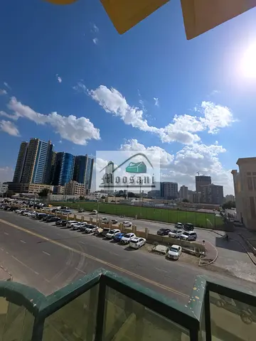 Big Size 2 BHK Open Stadium View Apartment Available for Rent in AED 38000/- 6 Payments in Rashidiya Tower, Ajman