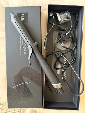 GHD Chronas Curve Grand 32mm Curling Iron - Excellent Condition