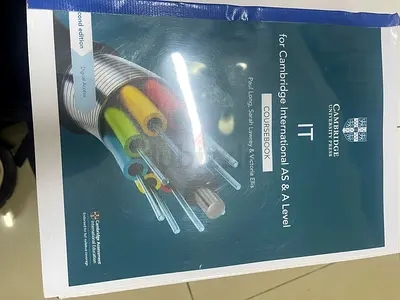 A-levels Cambridge IT textbook