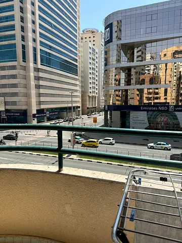 Furnished Master Bedroom with Balcony for Rent | Al Qasimiya