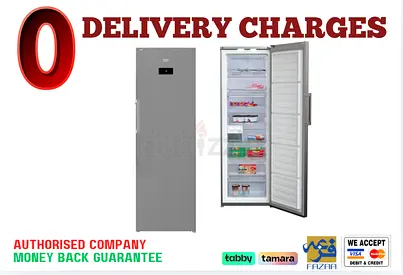 Beko 290L Upright Freezer - 1 Year Warranty