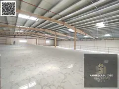 Massive Warehouse for Rent Al Jurf Ajman 31000 SQFT 2 Mezzanines Parking 100KW Power Prime Location