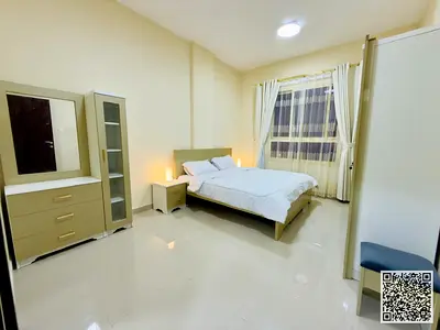 ✨ شقة اول ساكن غرفة وصالة مفروشة بالكامل للإيجار الشهري في النعيمية1  موقع مميز مقابل فندق العين بالاس مقابل أسواق العين وسهل المخرج إلى دبي والشارقة