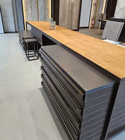 Trade show and showroom displays.