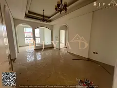 For rent: 2 bedrooms hall in Al Mowaihat 3 Ajman, near Markaz Mall, 2 bathrooms, balcony, central AC