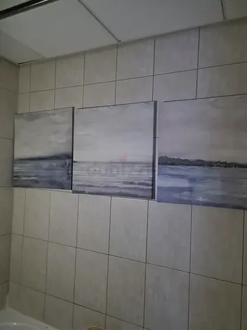 Set of 3 Abstract Canvas Wall Art Panels – Neutral Tones 60x60cm