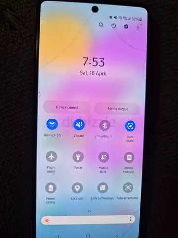 M52 5G Dual Sim TRA white color very good condition for sale