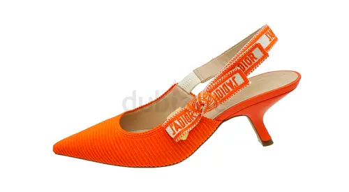 Authentic Christian Dior slingback kitten heels size 37.5