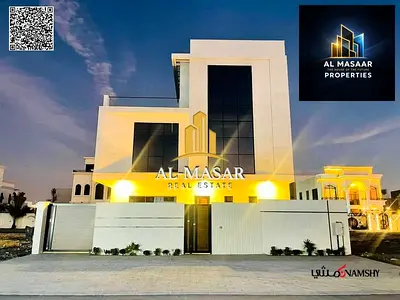 Two-story villa with a rooftop terrace and elevator. Freehold ownership available to all nationalities. Price includes electricity, water, and air con