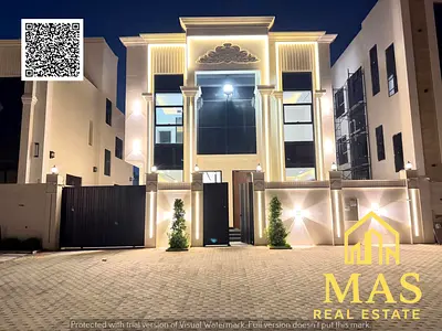 🏡 فيلا فاخرة للبيع | 5 غرف ماستر | رووف مع برقولة | واجهة حجر بالكامل | تملك حر لجميع الجنسيات