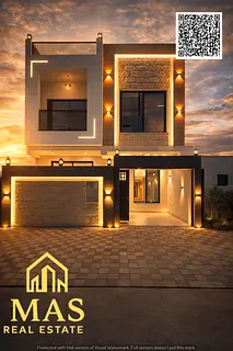 Luxury Villa for Sale in Al Helio 2 | Turkish Stone Facade | Central AC | Rooftop | Prime Location