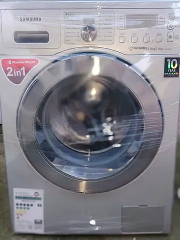 Samsung Front Load Washer Dryer 8kg Wash / 5kg Dry - Silver (Like New)