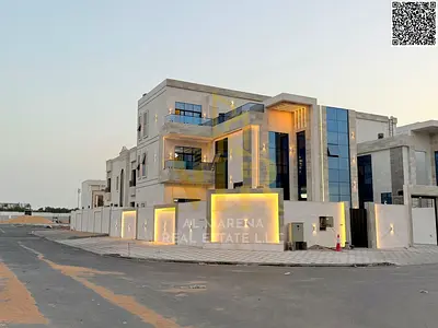 فيلا فاخرة للبيع في الحليو2 تصميم أنيق يضم6غرف نوم واسعة وتشطيبات فائقة الفخامة في موقع استراتيجي في عجمان 🏡✨
