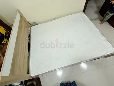 King Size Mattress - Good Condition, white colour