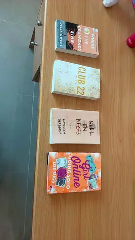 Set of 4 Contemporary Paperback Novels (Club 22, Girl in Pieces, Boyfriend Material-style