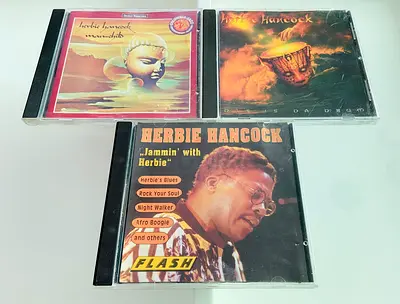 3 Herbie Hancock Music CD’s