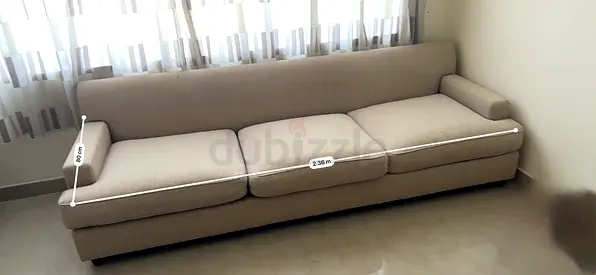 3-seater sofa at Abudhabi