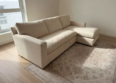 Cratebarrel Gather Deep L shape sofa