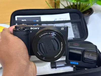 Sony Alpha Mirrorless Camera with  Lens - Good Condition