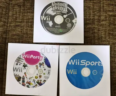 Nintendo Wii 3 games collection (PAL)