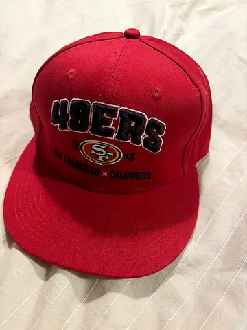 Red San Francisco 49ers Baseball Cap - Good Used Condition