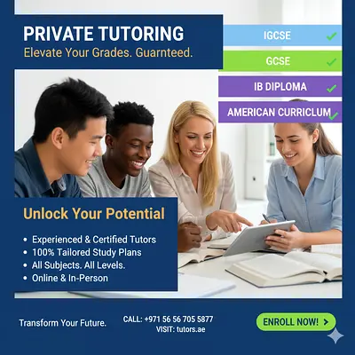 🎯 Elite Private Tutor in Ajman | Dubai | Sharjah (Results-Focused Coaching)