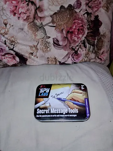 SpyX Secret Message Tools Tin - Unused