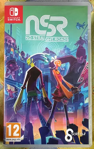 No Straight Roads (Nintendo Switch) - Physical Game Cartridge/Case