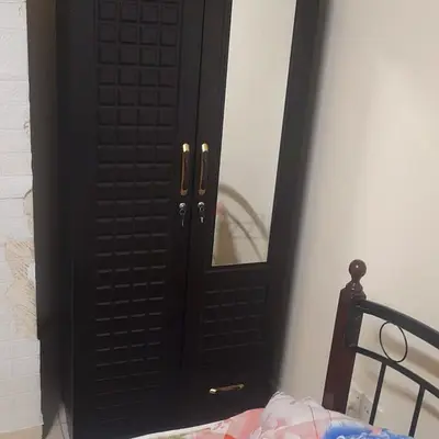 Cupboard double door with mirror Aed 100