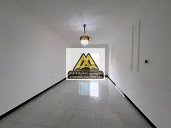 Two-bedroom apartment with a living room for rent in Al Mowaihat 2, Ajman. Spacious, 2 bathrooms, ba