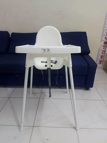 IKEA ANTLIL High Feeding Chair and Playpen